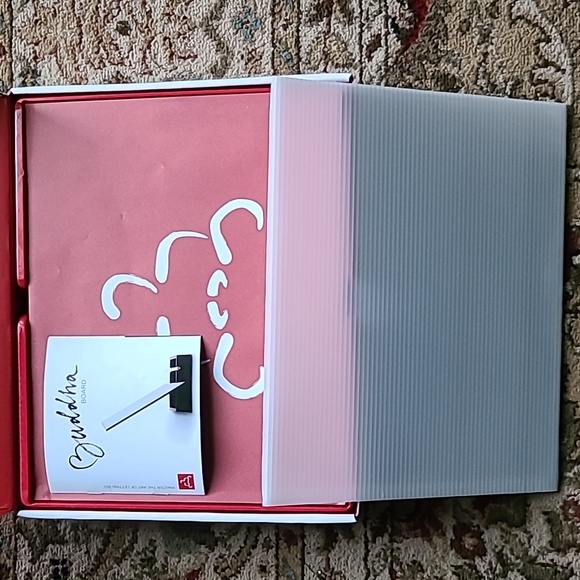 Budda board inspired by zen design you simply paint with water 9" x 12" - Picture 3 of 5